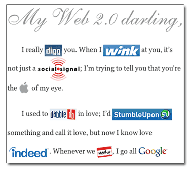 Web 2.0 Valentine