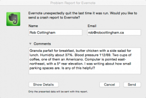 I believe crash reports should be worth reading (4) - Rob Cottingham