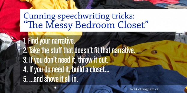 How Obama’s messy closet saved the State of the Union speech