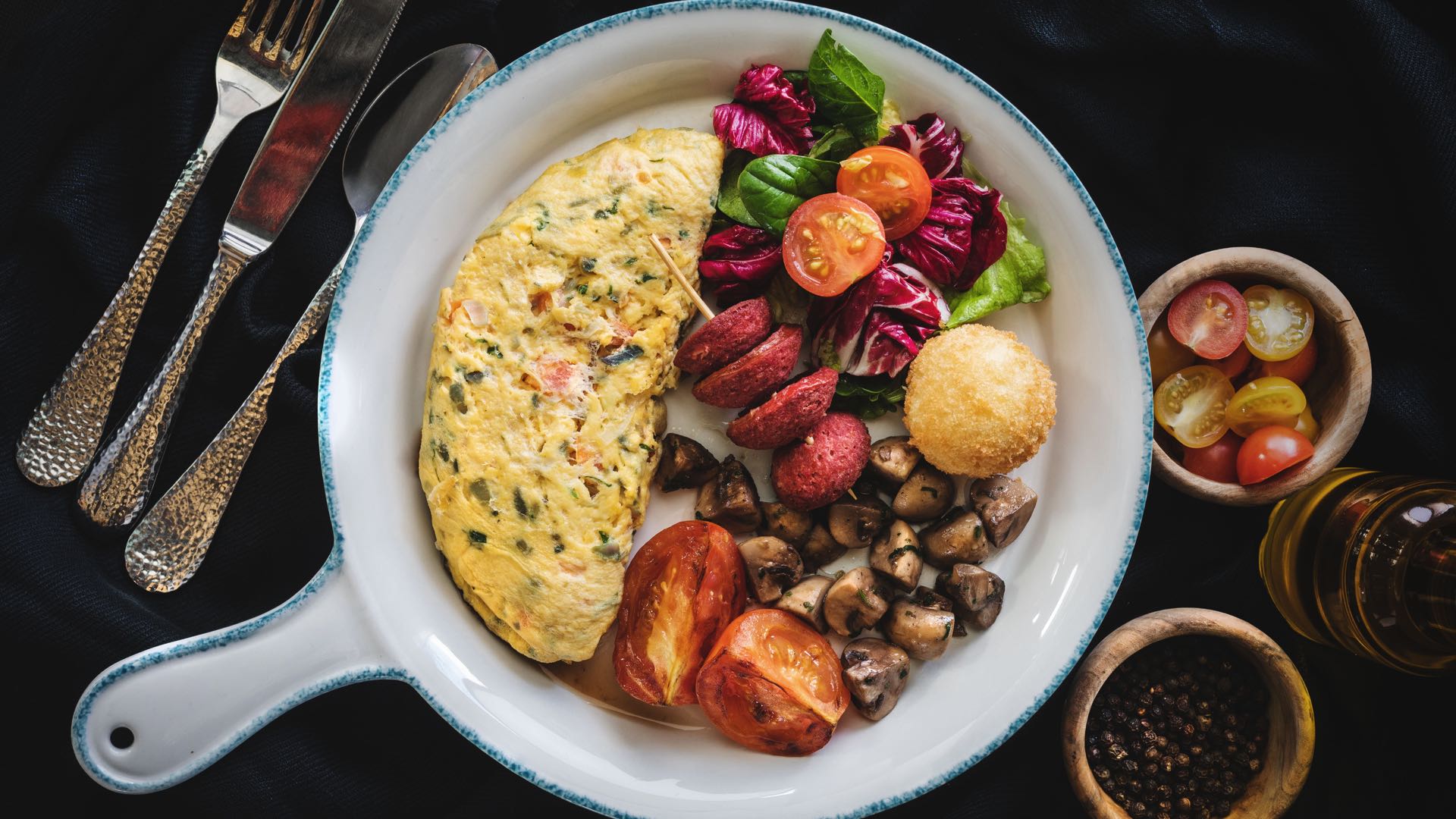 Photo of a delicious breakfast